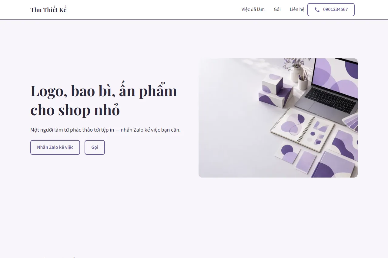 Mẫu Thiết kế đồ họa tự do trên máy tính