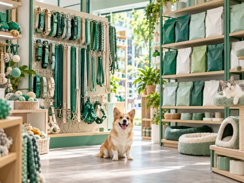Vòng cổ và dây dắt treo trên móc